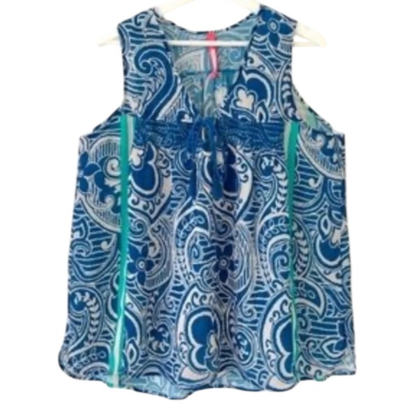 Size xs plenty by Tracy Reese sleeveless blouse in excellent like-new condition - Picture 1 of 5